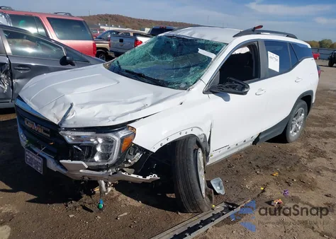 2022 GMC Terrain Fwd Sle z USA, uszkodzony, nr VIN 3GKALMEV8NL222856